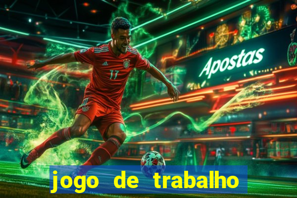 jogo de trabalho no escritório
